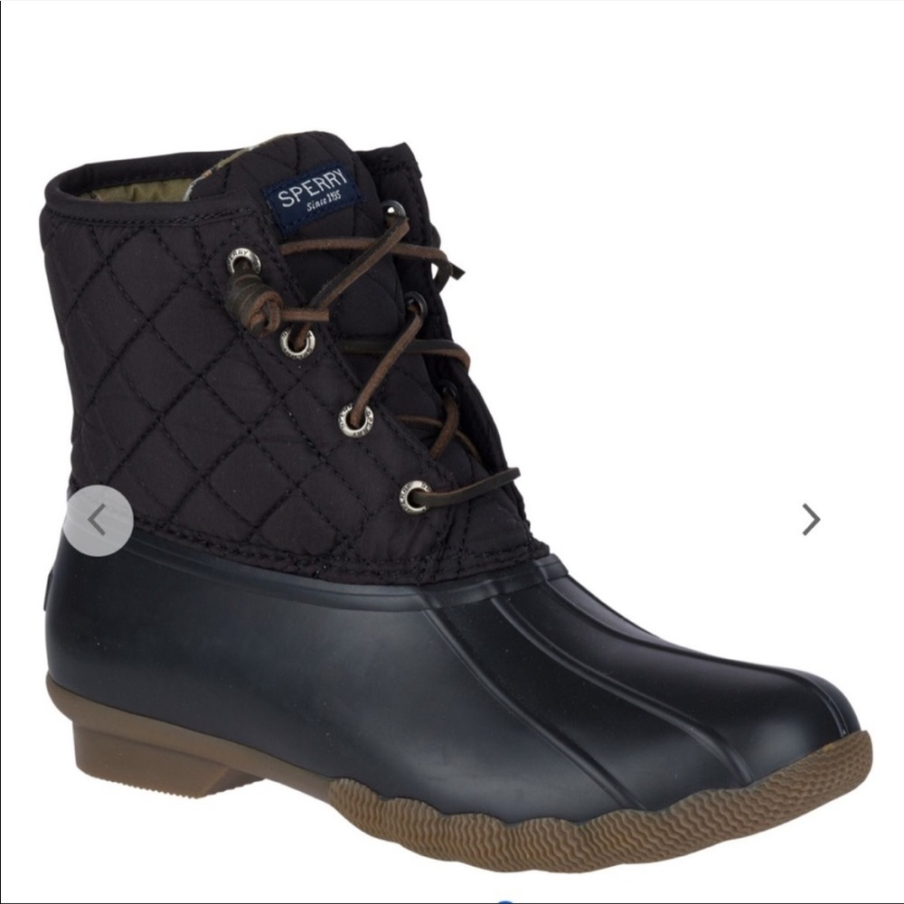 Sperry saltwater duck booties, size 8